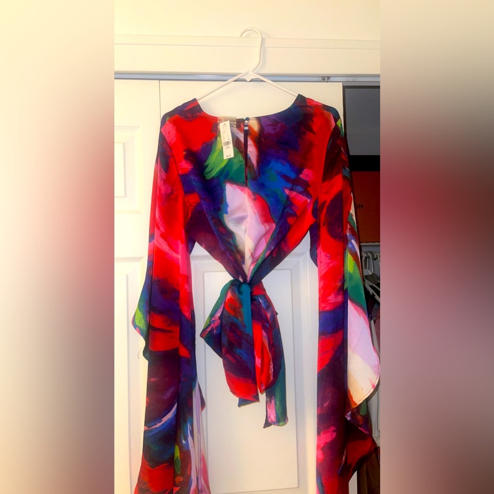 ny&c multi colored blouse